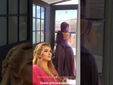 Dubai Princess Beautiful Arabic Belly Dance sheikhamahra trendingshorts shortsfeed