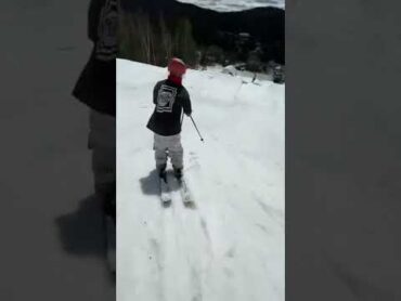 I tried this Trick for 3 hours straight 😰⛷