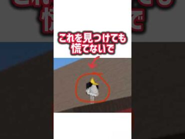 これを見つけても慌てないで フィクションですロブロックス roblox 物や人を飛ばす 物人 都市伝説 怖い話