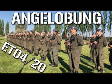 Angelobung des ET 04/20 im ABCAbwehrzentrum