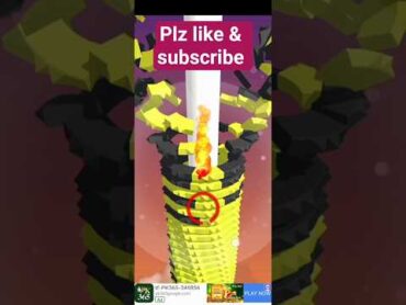 3D stack ball 🏀 gameyoutube feedBTS searchASMR searchyoutubeshortpewdiepie searchyoutube