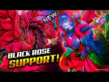 BLACK ROSE SUPPORT❗ BLACK ROSE DRAGON Deck Post Doom of Dimensions  MDPRO3