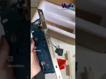 مراجعة قفل الباب الذكي WiFi  طرق فتح متعددة وتصميم أنيق