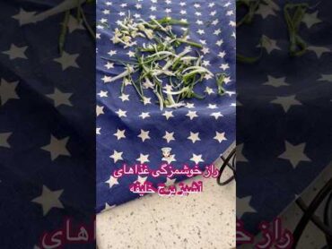 بازم از رو نرفته جوراب آمریکاییاشو پوشیده و پارچه آمریکاییشترفند آشپزی ادویه آموزش آشپزی آشپزی