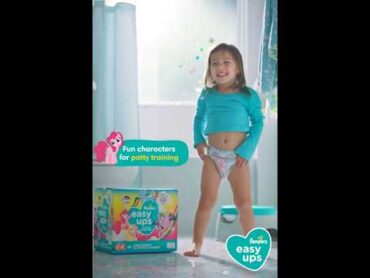 Pampers Easy Ups Baby Girl  Short Ad  Kids Videos