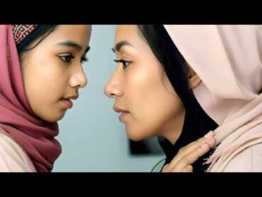 Muslim Girl kissing And Hugging Scene ll Lesbian kissing Video