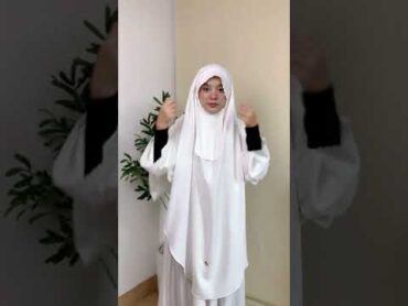 Madeena french khimar beli di ig @maslahaniqab 😍 frenchkhimar niqab cadar ootd