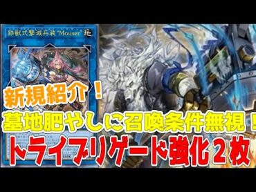 新規紹介！鉄獣戦線強化2枚！召喚条件無視の速攻魔法！墓地肥やしの便利なリンク２が登場！！！【遊戯王】