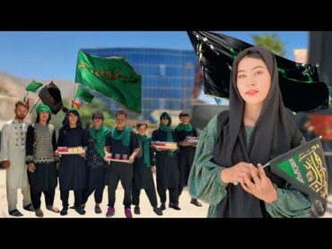 روز هفتم محرم در بازار انگوری  سقاخانه‌ها، پرچم‌ها و آمادگی مردم برای عاشورا 🖤🏴