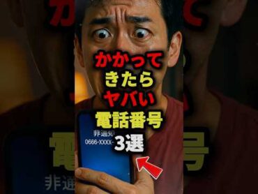 ㊗️50万回再生‼︎【絶対に出るな】かかってきたらヤバい電話番号3選　都市伝説