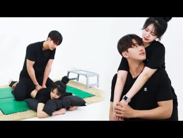 사랑에 빠지는 스킨십을 해본 10대 커플 (훈남, 훈녀, 커플, 스킨십, 설레는영상)│10대연구보고서 [ENG CC]