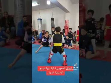 هانى بطل الجمهورية كيك بوكسينج