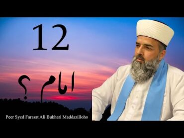 12 Imam  Peer Syed Farasat Ali Bukhari Maddazilloho