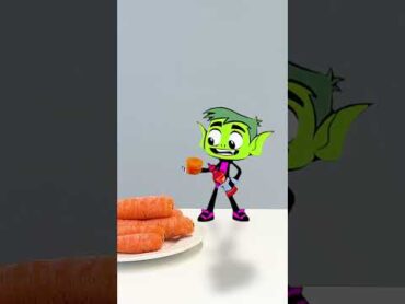 Spicy Food Fire Breath  Teen Titans Go!  Watch more on Cartoon Network Shorts