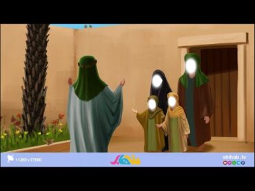 قصة الأمام الحسن والحسين (عليهم السلام ) وثوب الجنة  قناة شهاب