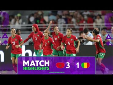 Morocco 31 Mali Match Highlights l TotalEnergies WAFCON 2024 l QuarterFinal