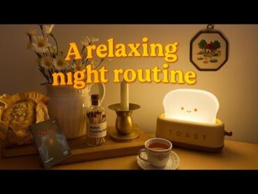 روتين مسائي✨.كتاب احمد بيست🌃.كيكه الموز🍌🍞.تطريز🪡. عنايه للبشره☁️🪞summer vlog