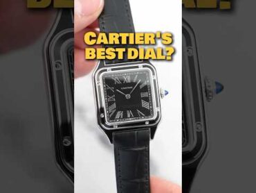 Cartier’s BEST Dial?  Santos Dumont Black Lacquer 🌀