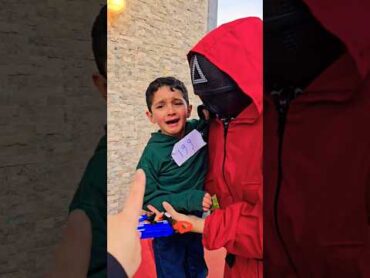 خطفوا المتسابق من لعبة الحبار 😱