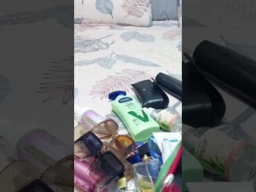 روتين تحضير شنطة المصيف🏖🧳 صيف 2025 صيف فلوجات skincareroutine shorts
