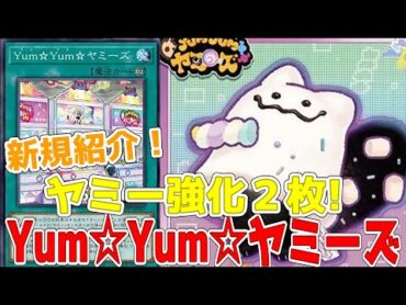 新規紹介！Yum☆Yum☆ヤミーズ！ヤミー強化２枚！除去シンクロの永続魔法！デッキからおける下級ヤミー！！！【遊戯王】