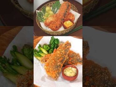 【食戟のソーマ再現】岩魚のお柿揚げ Char Okakiage アニメ飯 animefood foodwars