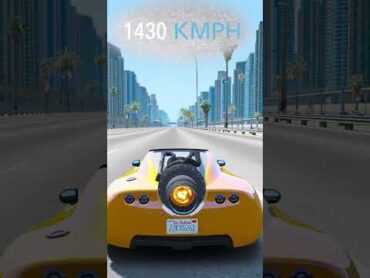 【GTA5】車でマッハ1を出す！マッハ1のオープンカーに乗ってたらどうなるのか実験！【ほぅ】