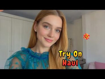 (4K) Try On Haul  Transparent Lingerie & Micro Bikini Review  Sheer Summer Fashion Try On Haul