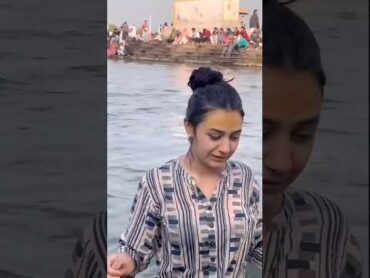 🌷Ganga bath: ganga river beautiful day 🌻🌹ganga bathing viralshorts