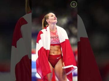 🇨🇦 Alysha Newman Twerk Paris 2024 Olympics  Best Slow Motion 🔥 shorts slowmotion athlete