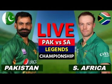 Pakistan Champions vs South Africa Champions Live  Match 9  PAK vs SA Live  Scores & Commentary