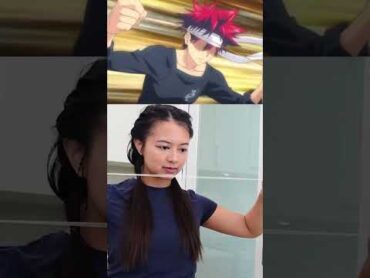 Food Wars❗️ Gotcha Roast Pork in Real Life animecooking
