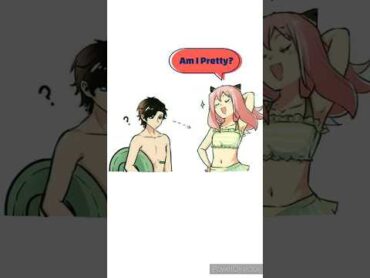 Cute couple love journey / anya  x damian shorts spyxfamily