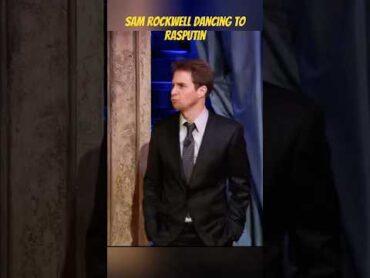 Sam Rockwell dancing to rasputin flashback