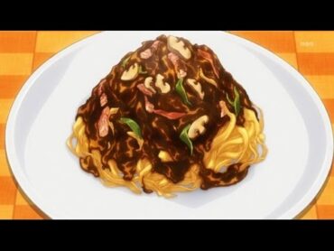 食戟のソーマ37・タクミのチーズ麺のカレーパスタ