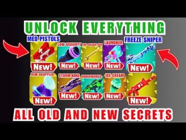 1v1 With Every Gun All Secrets And How To Get Them TUTORIAL!