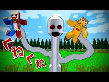 【見たら精神崩壊…😱】マイクラで恐怖の"くねくね"に出会ったら最後…絶対に見てはいけない都市伝説で有名な化け物の正体とは？怖すぎるお化けに追いかけられる‼️【まいくら minecraft】ぽっぴんず