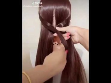اسهل طريقه لعمل ضفيره هنديه