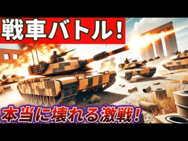 【ROBLOX】リアル破壊の戦車バトルがヤバすぎる！戦車バトルがリアルすぎる！撃ちまくり＆爆破しまくりの大激戦！ロブロックス実況【ほぅ】